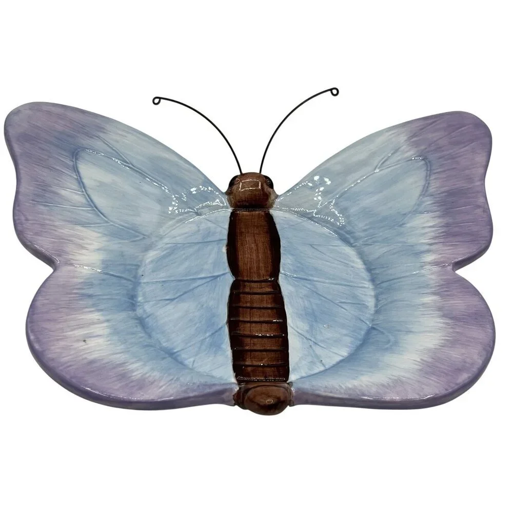 Yankee Candle Butterfly Ceramic Jar Holder 8.5